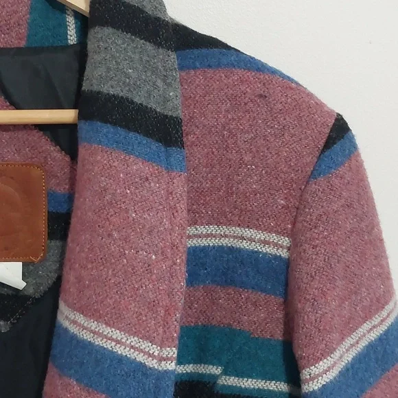 Vintage Mid-West Garment Co Western Blanket Crop Jacket - Picture 2 of 9